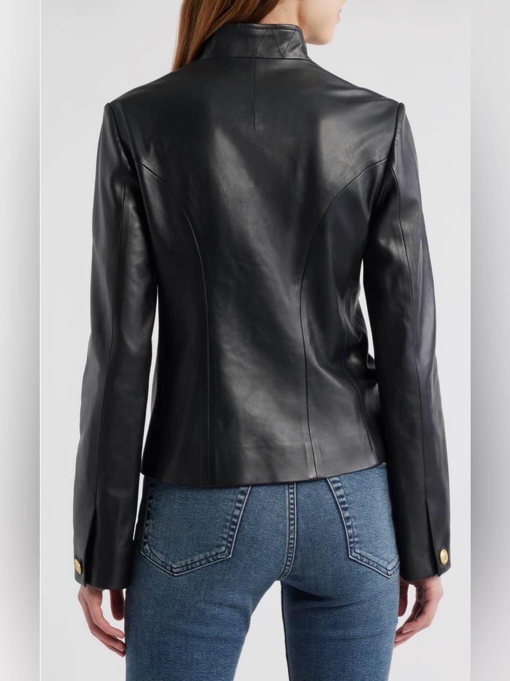 rag & bone Sadie Leather Blazer - Picture 2 of 7